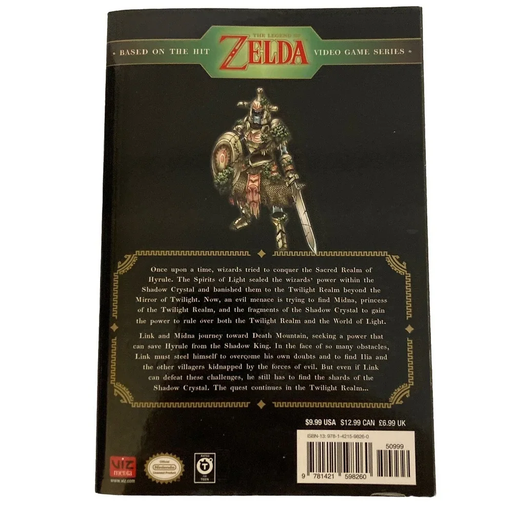 The Legend of Zelda: Twilight Princess 1 2 3 4 5 Graphic Novels Akira Himekawa
